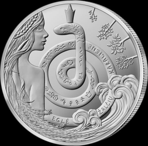 Lietuva 1.5 € 2021  Eglė žalčių karalienė 